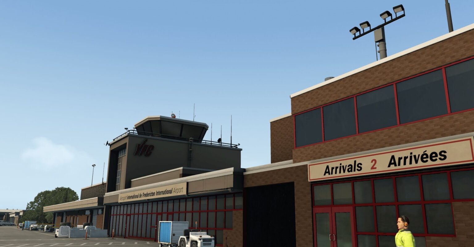 Fredericton International Airport in New Brunswick