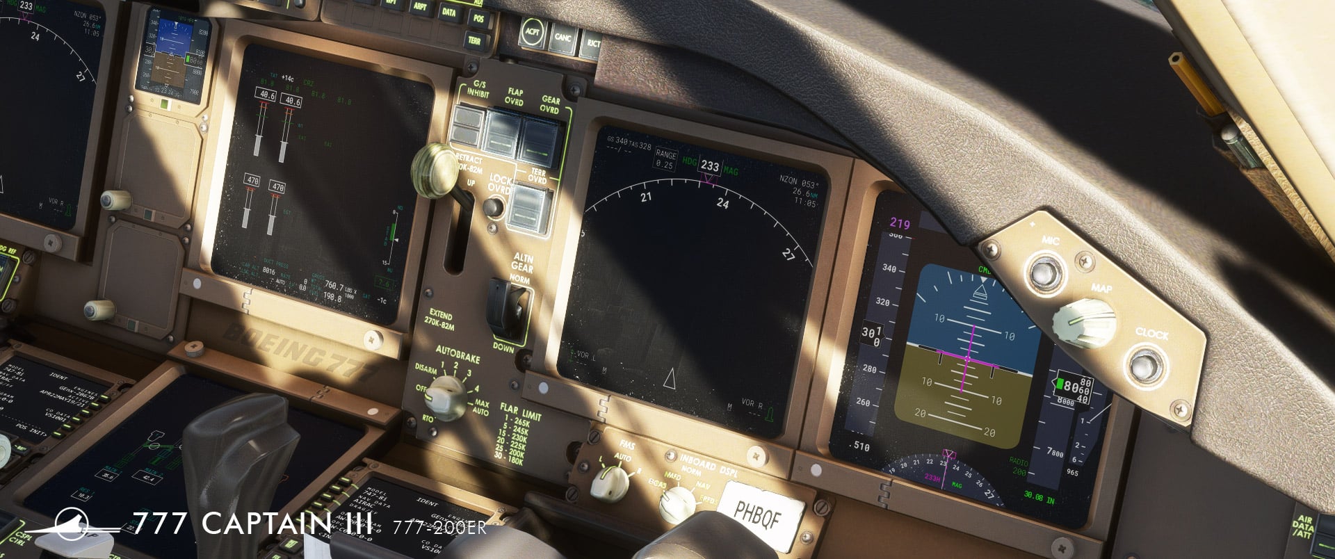 Boeing 777 Von Captain Sim Released Optisch Hui Systeme Ha