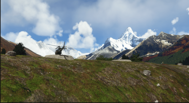 Heli Ausflug im Everest gefällig?