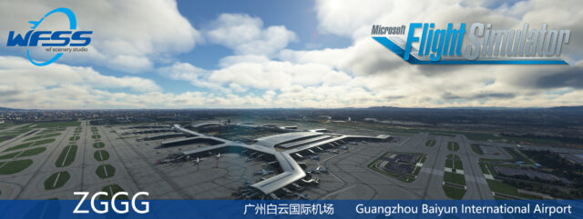 WF Scenery Studio veröffentlicht Guangzhou Baiyun International Airport für MSFS