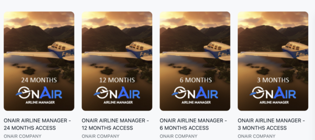 OnAir Airline Manager Abos jetzt bei simMarket