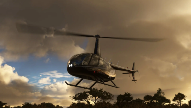 Hubschrauber angekündigt: Cowan Sim bringt R66