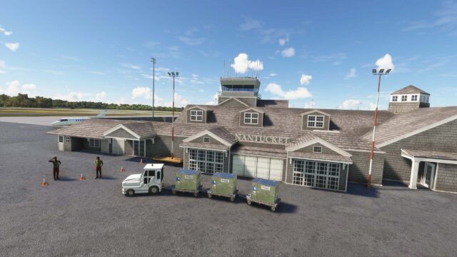 Kleinod: KACK Nantucket Airport von Spinoza