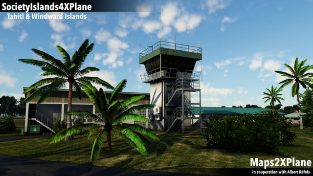 Maps2XPlane bringt die Society Islands Tahiti & Windward Islands für X-Plane 11 und 12 heraus