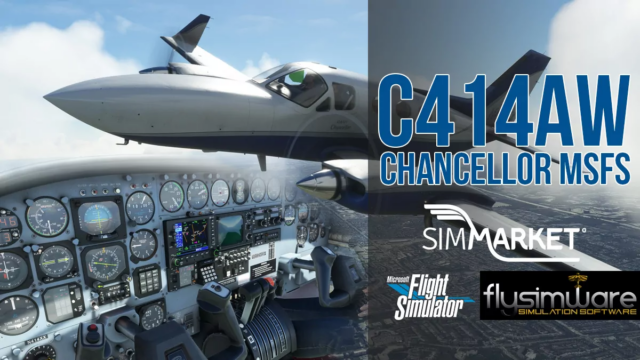 Sonderangebot für Fans: FlySimWare’s Cessna 414 Chancellor zum halben Preis nur heute!