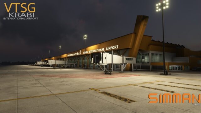 Simman’s Krabi International Airport VTSG für MSFS