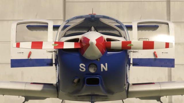 Neuer Entwicklungsstand für die PA-38 Tomahawk MSFS von JustFlight