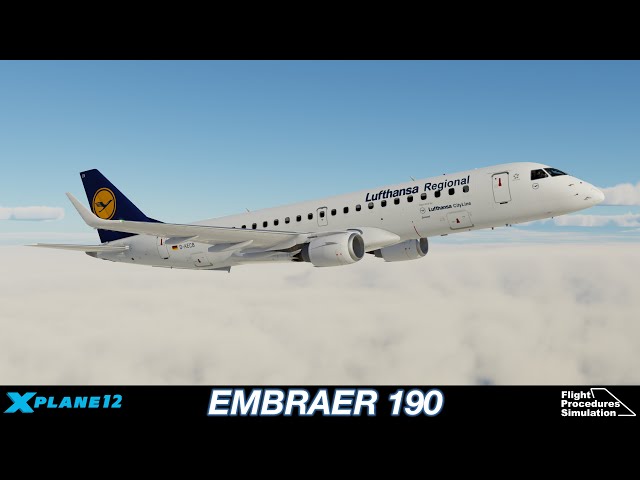 FPS Embraer 190 für X-Plane 12 