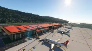 Türkei, Schwarzmeerküste: Der Rize-Artvin Airport