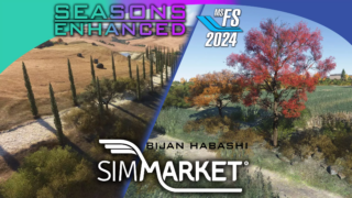 Seasons Enhanced by Bijan MSFS24: Realistischere Vegetation für den MSFS