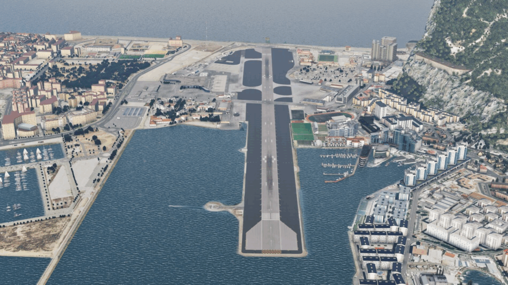 Rezension: LXGB – Gibraltar Internationaler Flughafen
