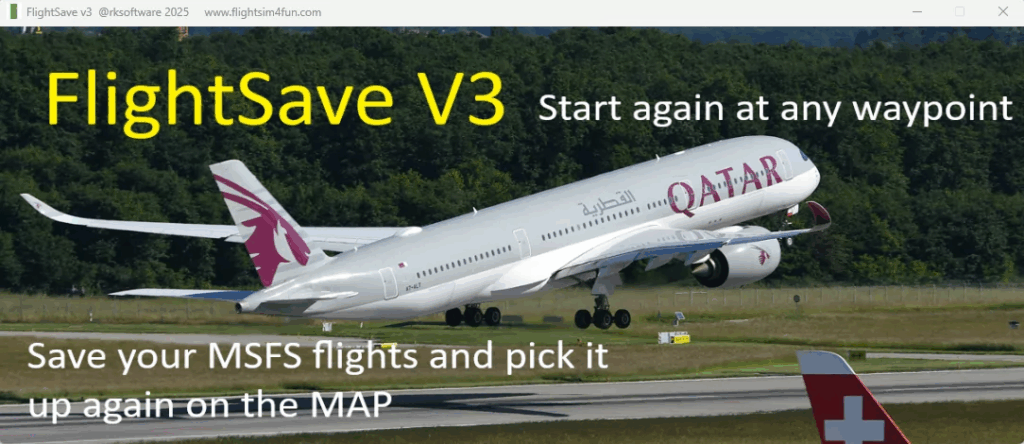 RKSoftware FlightSave24 V3