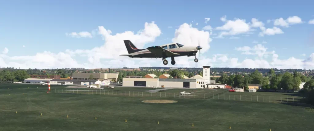 Skyprince Scenery Design bringt den Flugplatz Zwickau (EDBI) in MSFS 2024