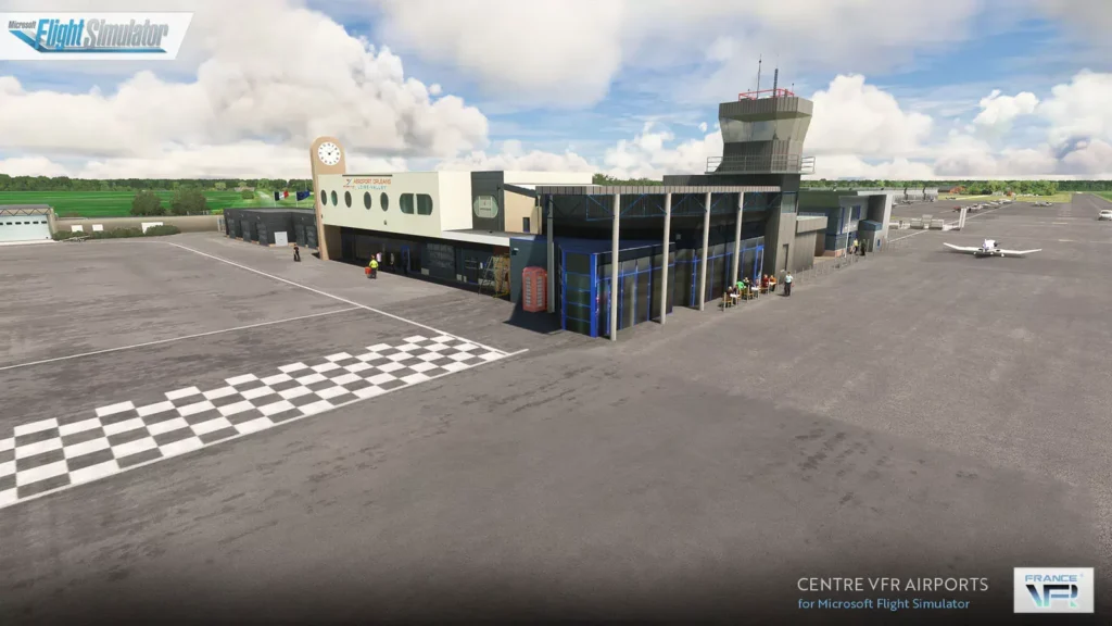 France VFR - Center VFR Airports für MSFS 20/24