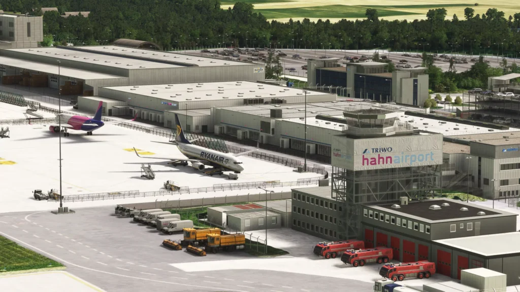 Neue Frankfurt-Hahn (EDFH) Szenerie für MSFS20/24