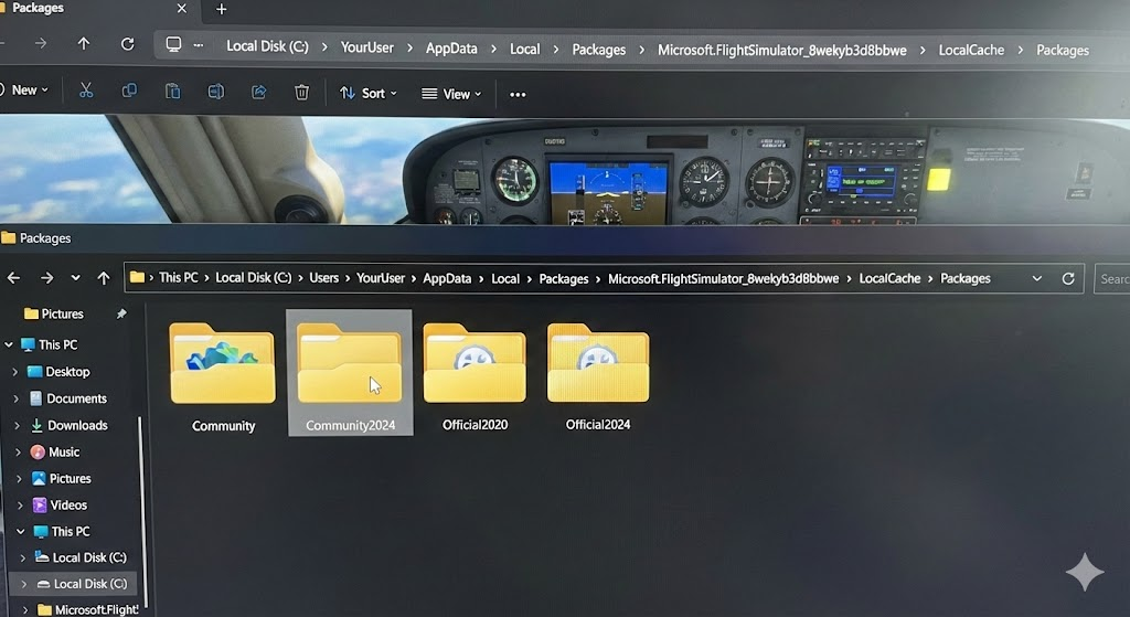 MSFS 2024: Ordnung im Datei-Dschungel? Alles über die neuen Community-Ordner seit SU4