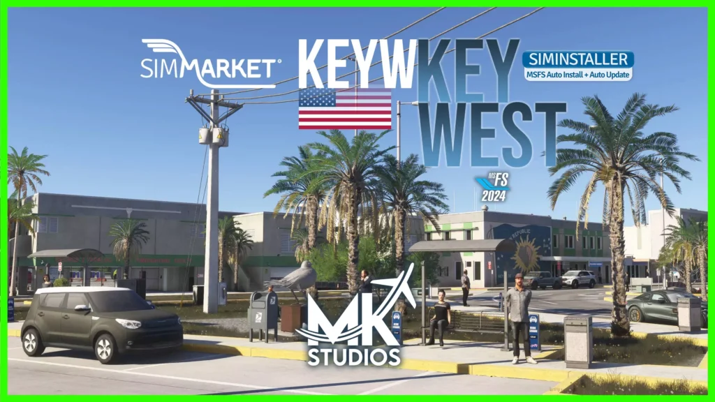 Ab in den Süden: MK-Studios veröffentlicht Key West (KEYW) für MSFS 2024