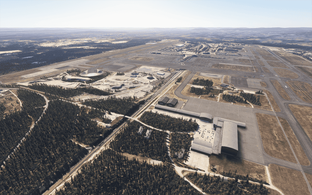 Review: Airport auf dem Land - ENGM Oslo Gardermoen Airport